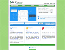 Tablet Screenshot of bidx.com